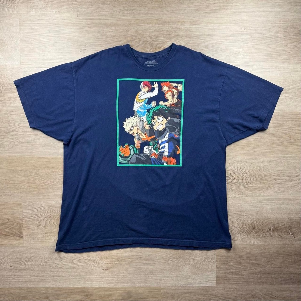 My Hero Academia Character Group Color Block Graphic Tee 3XL
